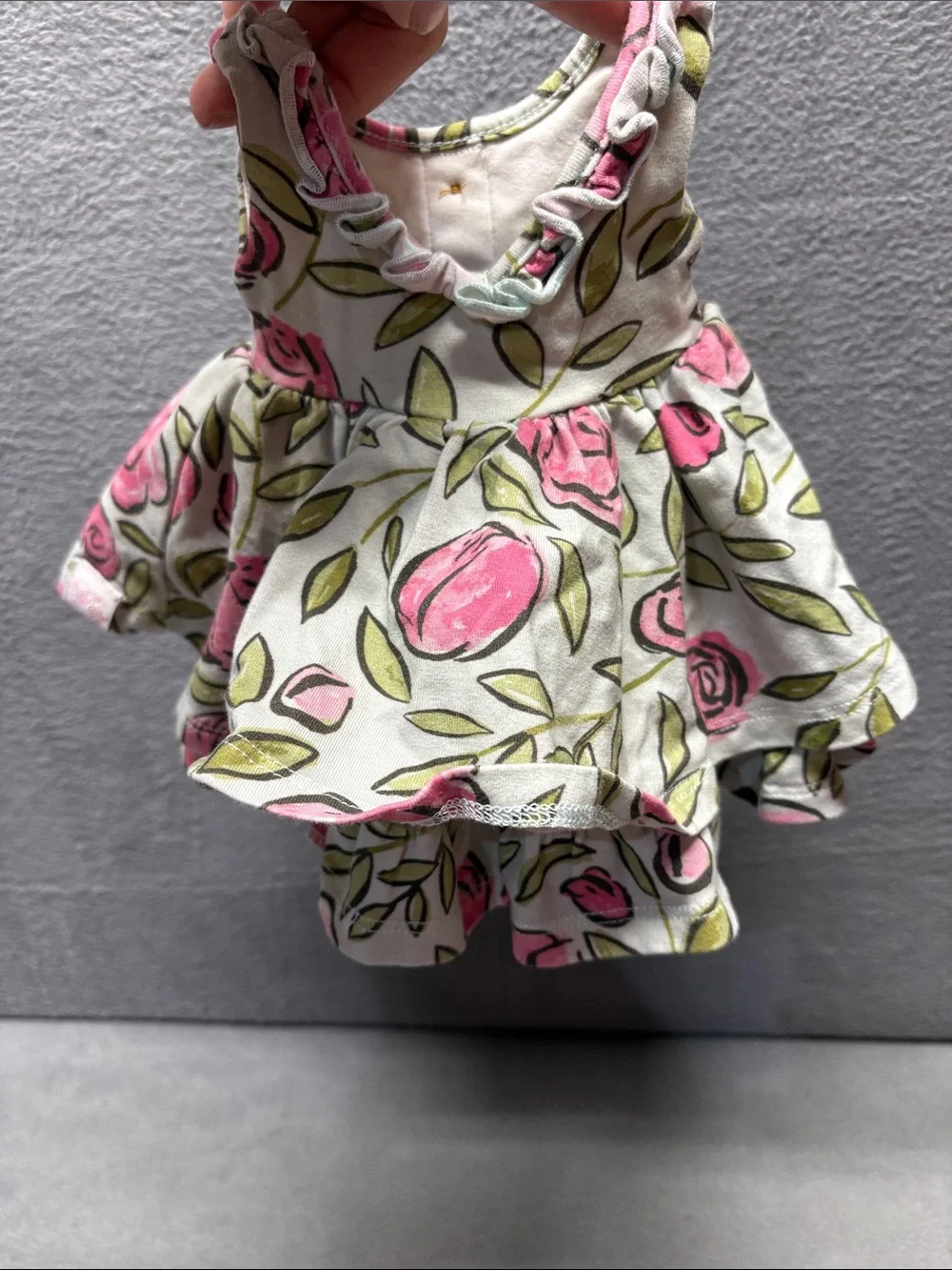 SweetHoney Pink Floral Doll Dress